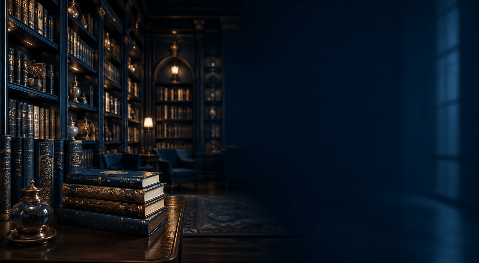 مئات الكتب بين يديك